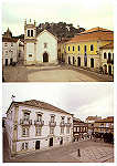 SN - POMBAL. Igreja Matriz e Palcio Conde Castelo Melhor - Ed Papelaria Escolar - SD - Dim 14,8x10,4 cm - Col Enio