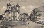 N - PORTO - Igreja e Rua de Sto. Ildefonso - Editor desconhecido - SD -  Dim. 8,5x13,5 cm - Col. Jaime da Silva (Circulado em 