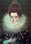 Retrato de Senhora. Escola portuguesa sc. XVII. Museu Nacional de Arte Antiga, Lx. Safil, 1974, M.E.C. Dim. ??x?? mm., col. M. J. Dias.