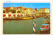 Ref 3213, Aveiro, Portugal, Barcos Moliceiros, Ed. ncora, SD, Dim. 150x101 mm, Col Nela d'Almeida.
