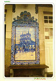 Ref 3849, AVEIRO Portugal, Azulejos da primeira metade do sc. XIX existentes na estao de caminho de ferro de Aveiro, Ed. NCORA, RAN Tel. 670192, SD, Dim. 150x104 mm, Col. Nela d'Almeida.