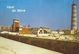 Ref 44, FAROL DA BARRA (AVEIRO) Portugal, Pormenor do Farol da Barra, Distribuidores Bruno da Rocha, Aveiro, SD, Dim.