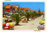 Ref 3204, AVEIRO Portugal, Costa Nova, Ed. NICOR, Tel. 038-54628, SD, Dim. 150x104 mm, Col. Nela d'Almeida.