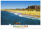 Refr AVR-0071, VAGUEIRA (VAGOS), A praia e o barco do mar, Costa de Prata, Aveiro Portugal, Ed. GRAFIPOST, Tel. 214342080, SD, Dim. 150x105 mm, Col. Nela d'Almeida.