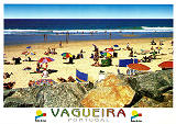 Refr AVR-0070, VAGUEIRA (VAGOS), Aspecto da Praia, Costa de Prata, Aveiro Portugal, Ed. GRAFIPOST, Tel. 214342080, SD, Dim. 150x105 mm, Col. Nela d'Almeida.