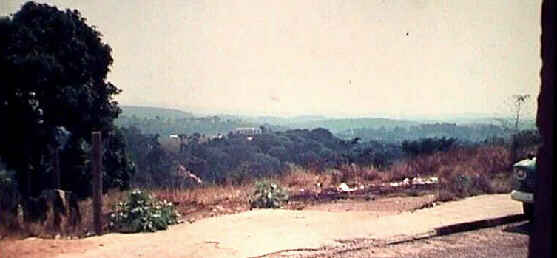 Misso de Quimbele, vista da povoao - Angola - Sector de Uje - 1973