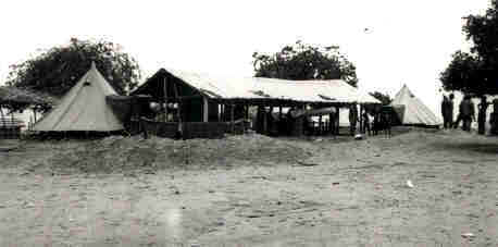 Destacamento da Camuanga em Janeiro de 1973. Angola, Sector de Uje.