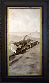 Vista da fbrica de Espinho em 1894. Clicar para ampliar.