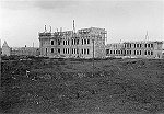 Construo do novo edifcio do Liceu de Aveiro, actual Escola Secundria Jos Estvo. Estado das obras no dia 21 de Outubro de 1949, de acordo com a legenda da fig. 1 no Anurio do Liceu de Aveiro de 1948/49, pg. 4.