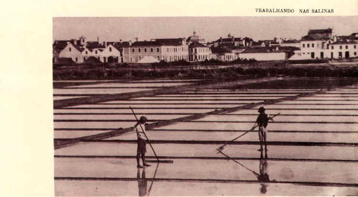 Trabalhando nas salinas