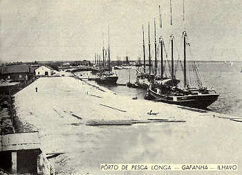 Porto de pesca longnqua. Gafanha da Nazar (lhavo)