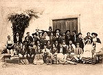 Primeiro Grupo Cnico do Clube dos Galitos - 1910.