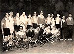 Equipa de 1956, aquando de um encontro com o Liga de Algs.