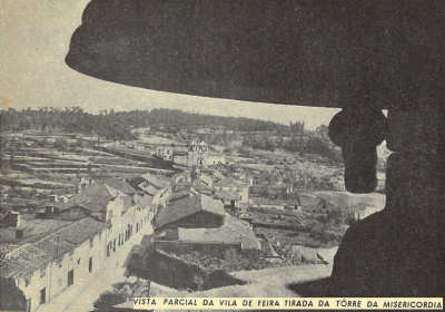 Vista parcial da Vila da Feira a partir da torre da Misericrdia.