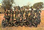 Grupo de combate de Armindo Miranda, no Grafanil, em 1971.