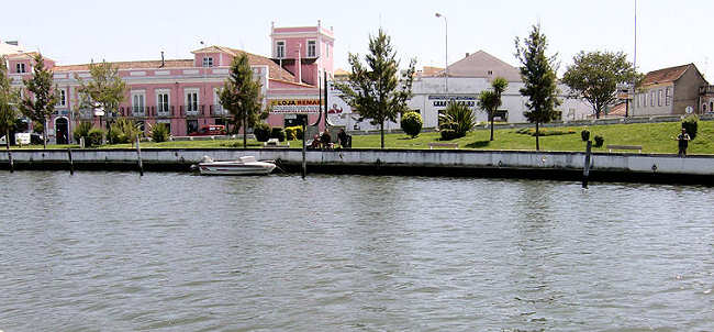 Aspecto da cidade de Aveiro junto ao Canal Central - 2008