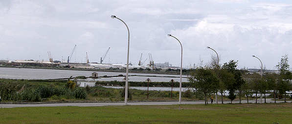 Aspecto do porto comercial de Aveiro - 2008