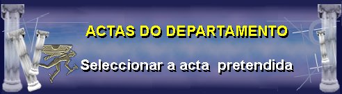 Acesso ao menu principal do departamento.