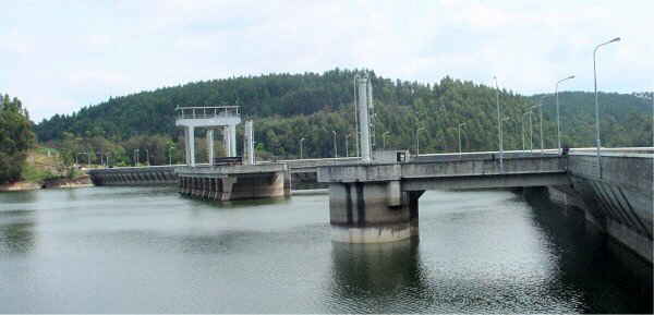 Aspecto da barragem da Aguieira. Foto de Anabela Gouveia.