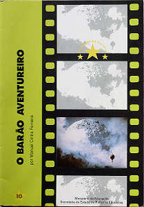Brochura acerca do filme O Baro Aventureiro - Dim. 21x14,5 cm - Clicar para ampliar.