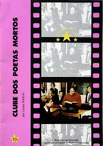 Brochura acerca do filme Clube dos Poetas Mortos - Dim. 21x14,5 cm - Clicar para ampliar.