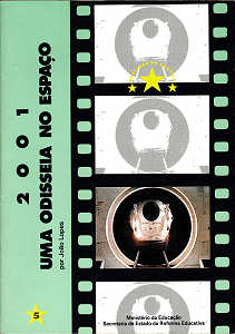 Brochura acerca do filme 2001 Odisseia no Espao - Dim. 21x14,5 cm - Clicar para ampliar.