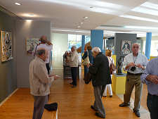 Elementos da Academia de Saberes de Aveiro visitam a exposio - 19-10-2011