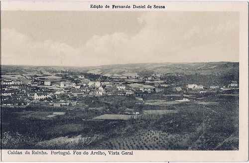 S/N - Edio de Fernando Daniel de Sousa - Foz do Arelho, vista geral - Data: cerca de 1920 - Dimenses: 28,4x9,2 cm. - Col. Miguel Chaby.