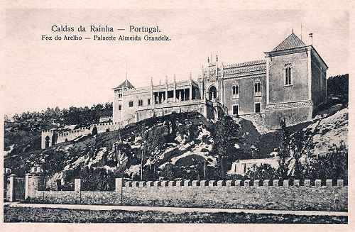 S/N - Caldas da Rainha - Portugal - Foz do Arelho - Palacete Almeida Grandela - Edio Fernando Daniel de Sousa (cerca de 1910) - Dimenses: 13,9x9,1 cm. - Col. Miguel Chaby.