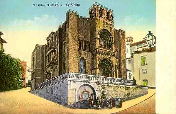 N. 66 - Coimbra: S Velha - Edio da Havaneza Central, R. Visconde da Luz, 2 a 6 Coimbra - S/D - Dimenses: 13,8x9 cm. - Col. Aurlio Dinis Marta.
