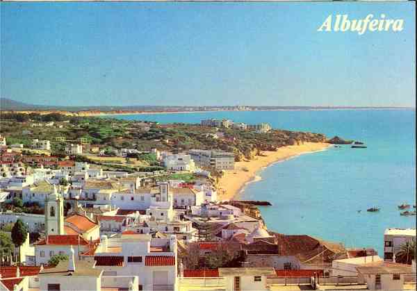 N 1511 - Albufeira-Algarve - Edio FOTO-VISTA, Apartado 1, 8401 Lagoa Codex, Algarve, tel. (082) 57385 - S/D - Dimenses: 14,6x10,2 cm. - Col. Graa Maia.