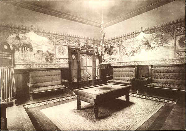 S/N - Interior da Casa do Alentejo - 1918 - Sala Martins Galvo - Edio G.C.E. Casa do Alentejo, 1999 - Dimenses: 15x10,5 cm.