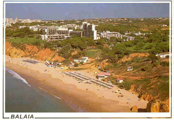 N. 3386 - Balaia ALGARVE - Edio FOTO-VISTA, Ld Algarve Tel. (082) 53324... - S/D - Dimenses: 15x10,3 cm. - Col. Graa Maia