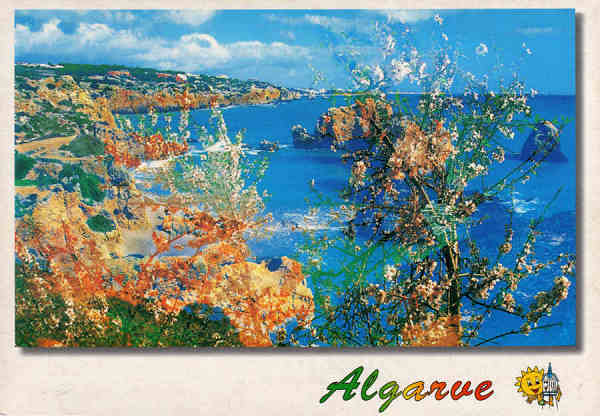 N. 6966 - ALGARVE - Ed. Artes Grficas - S/D - Dim. 15x10,5 cm - Col. Mrio Silva.