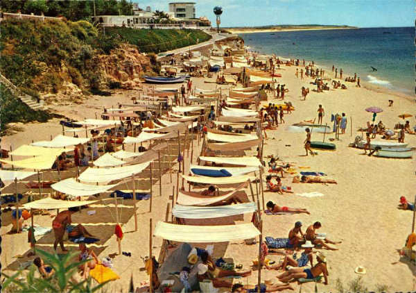 N. 755/282 - ALGARVE Praia de Armao de Pra - Edio Portugal Turstico - S/D - Dimenses: 14,4x10,2 cm. - Col. HJCO (Circulado em 1973)