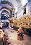 N. 3 - Arouca: Coro do Mosteiro (Igreja das Freiras) - Edio do Museu de Arte Sacra de Arouca - S/D - Dimenses: 10,5x14,9 cm. - Col. HJCO (1989).