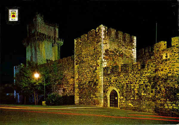 N. 104 - BEJA (portugal) Castelo (vista nocturna) - Edio LIFER, Porto - S/D - Dimenses: 14,9x10,4 cm. - Col. HJCO.