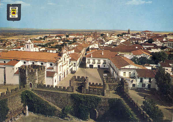 N 110 - Castelo e vista parcial - Edio LIFER, Porto - Dim. 14,8x10,4 cm -  Circulado em 1965 - Col. A. Monge da Silva.
