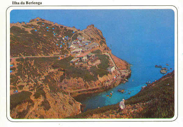 N. 3475 - PENICHE Portugal Ilha da Berlenga e casas de Pescadores - RAN Tel. 670192 - 661514 -  S/D - Dimenses: 15x10,5 cm. - Col. Manuel Bia.