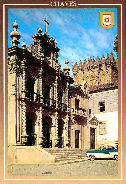 N. 242 - Chaves: Igreja da Misericrdia - Lifer - Porto - (Circulado em 1992) - Dimenses: 10,2x14,8 cm. - Col. HJCO