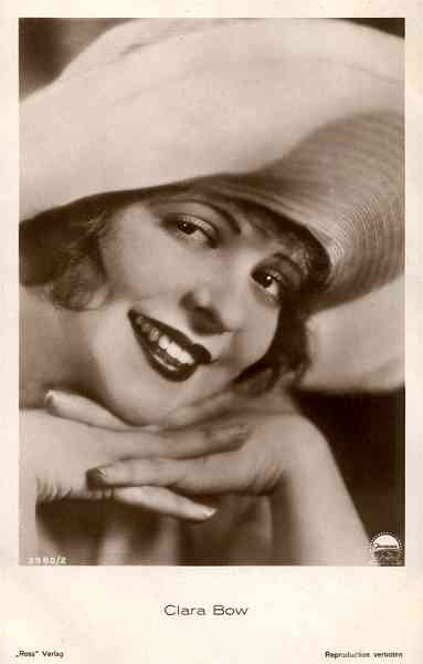 N. 3980/2 - Clara Bow Films Paramount - Sem indicao da Edio - S/D - Dimenses: 8,8x14 cm. - Col. Carneiro da Silva (dcada de 1930 - Filme: ?)