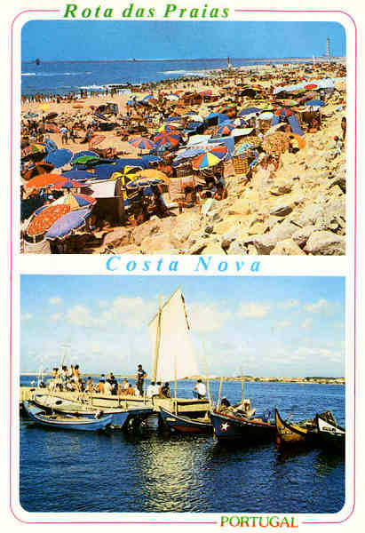 N. 4335 - COSTA NOVA - Ed. NCORA - S/D - Dimenses. 15x10,5 cm. - Col. Mrio F. Silva.