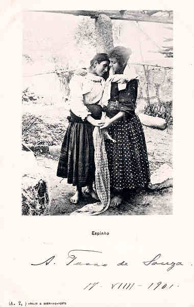 N A2 - Portugal- Espinho - 1900 - Editor Araujo e Sobrinho - Dim. 14x9 cm. - Col. M. Chaby