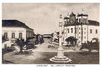 SN - ESTREMOZ. Rua 5 de Outubro e Pelourinho - Edio da Cmara Municipal de Estremoz - Circulado em 1926 - Dim. 14x9 cm - Col. A. Monge da Silva.