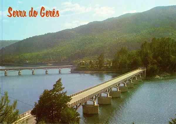 N. 322 - (PORTUGAL) Serra do Gers. Aspectos da albufeira da barragem da Caniada - Edies LUSOCOLOR, Arcos de Valdevez - S/D - Dimenses: 14,9x10,5 cm. - Col. HJCO