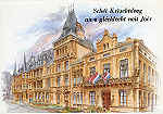 E 610-1 - LUXEMBOURG - Le Palais Grand-Ducal - Ed. Cocart 1992 - Dimenses: 15x10,5 cm. - Col. Mrio F. Silva.