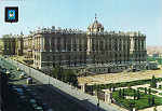 N 19- MADRID - Palacio Real - Ed. DOMINGUEZ - MADRID POSTALES ESCUDO DE ORO Ediciones FISA - Piqu,4 - Barcelona Impreso en Espaa - SD - Dim. 15x10,4 cm - Col. Manuel Bia (1971)