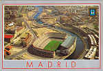 N 36- MADRID - Estadio Vicente Caldern - Ed. L DOMINGUEZ - MADRID Red Line De Madrid al cielo ESCUDO DE ORO FISA I.G. - Palaudarias,26 - Barcelona - Printed in Spain - SD - Dim. 14,8x10,3 cm - Col. Manuel Bia (1984)