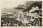 SN - Nazareth. Pra�a e Promont�rio - Editor n�o indicado - SD - Circulado em 1932 - Dimens�o 9x14 cm - Col. Miguel Soares Lopes.