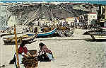 SN - Nazar� - Um trecho da praia - Ed. Panoramas - Livraria Bertrand - SD - Circulado em 1968 - Dim. 9x14 cm - Col. Miguel Soares Lopes.